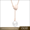OUXI Popular Wholesale Women Heart Jewelry Pendant Necklace
